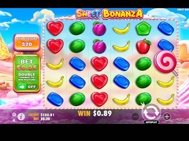  Sweet Bonanza mobile slot game screenshot image