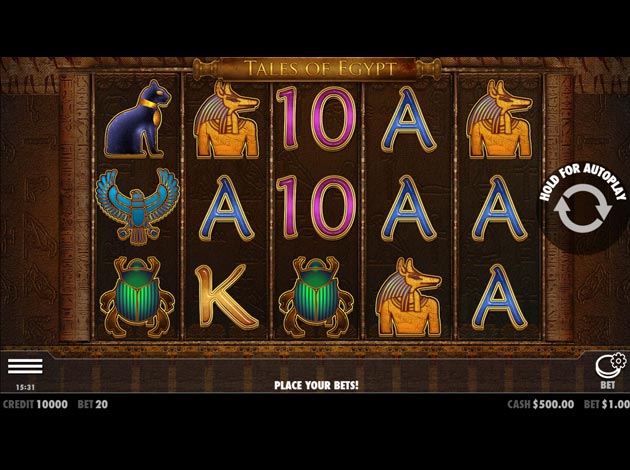  Tales of Egypt mobile slot game screenshot image