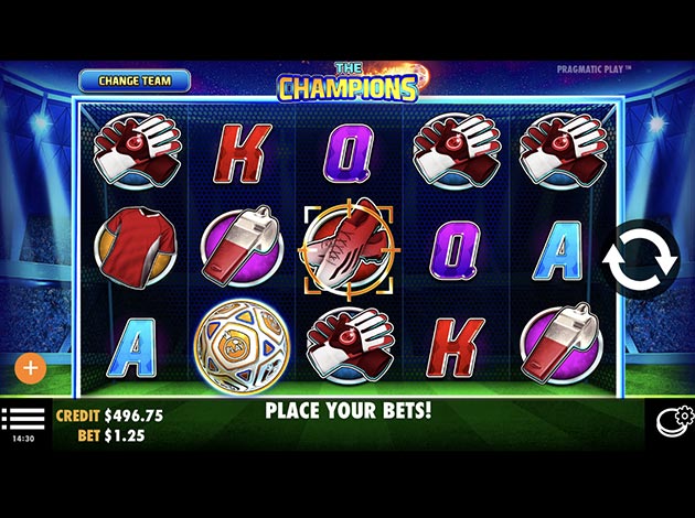  The Champions mobile slot game screenshot image