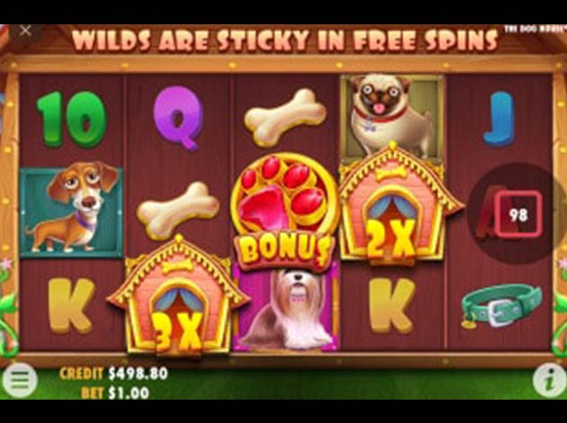  The Dog House mobile slot game screenshot image