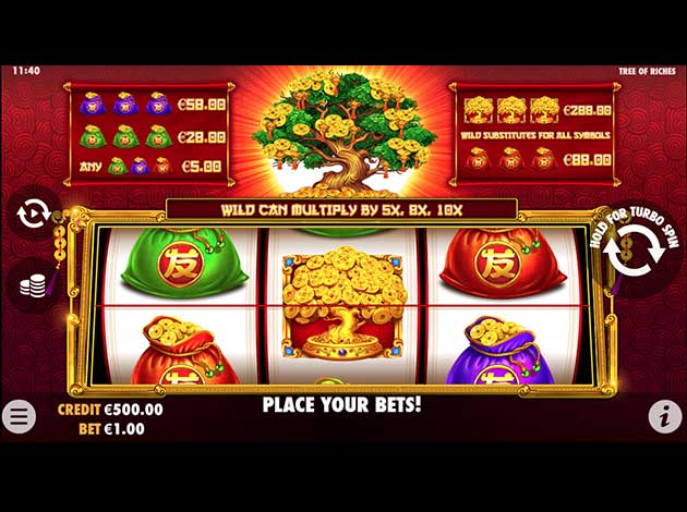  Tree of Riches mobile slot game screenshot image