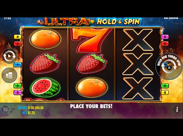  Ultra Hold and Spin mobile slot game screenshot image