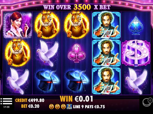  Vegas Magic mobile slot game screenshot image