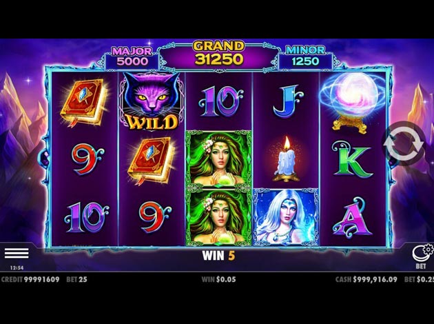  Wild Spells mobile slot game screenshot image