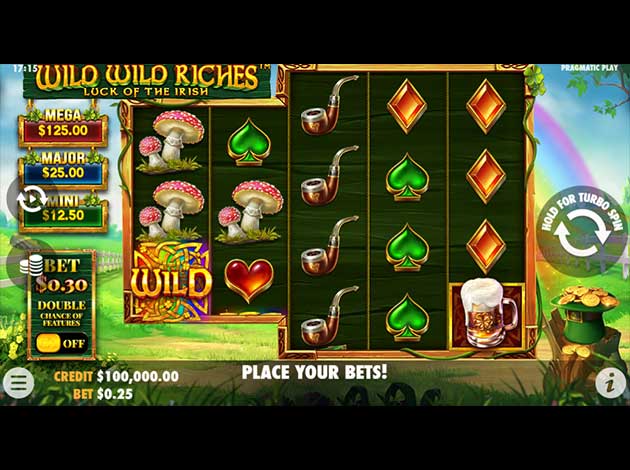  Wild Wild Riches mobile slot game screenshot image