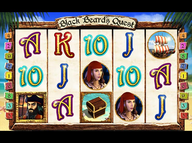  Blackbeard's Quest mobile slot game screenshot image