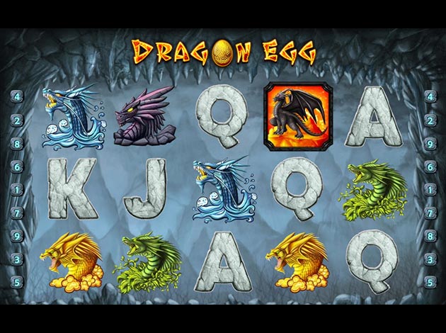  Dragon Egg mobile slot game screenshot image