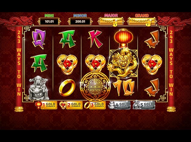  Dragon Riches mobile slot game screenshot image