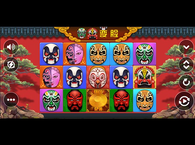 Face mobile slot game screenshot image