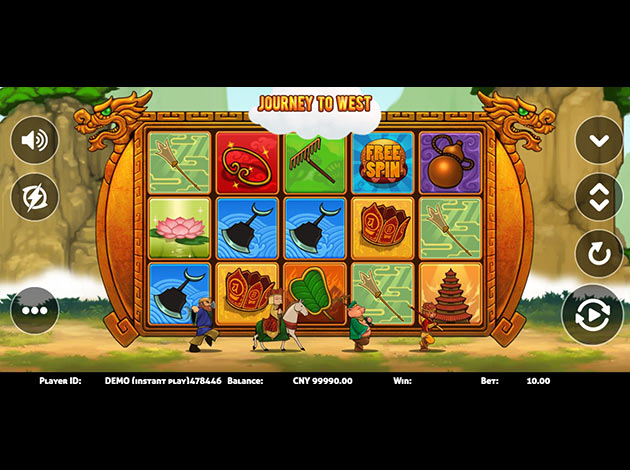 Journey to the West mobile slot game screenshot image