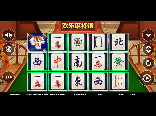 Mahjong House mobile slot game screenshot image