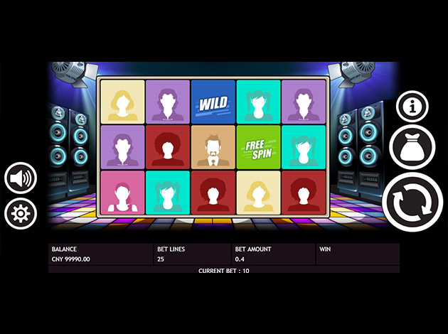 Selfie mobile slot game screenshot image