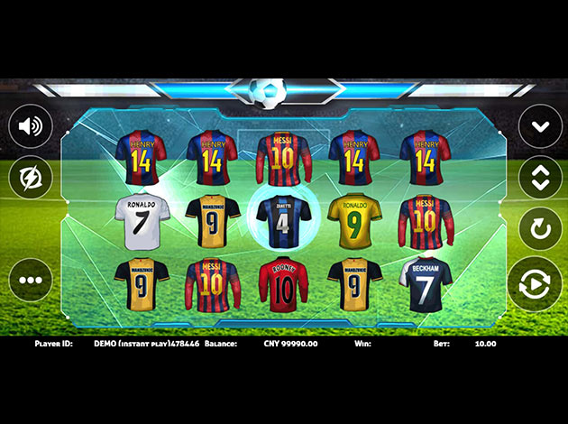 Soccer Slot mobile slot game screenshot image