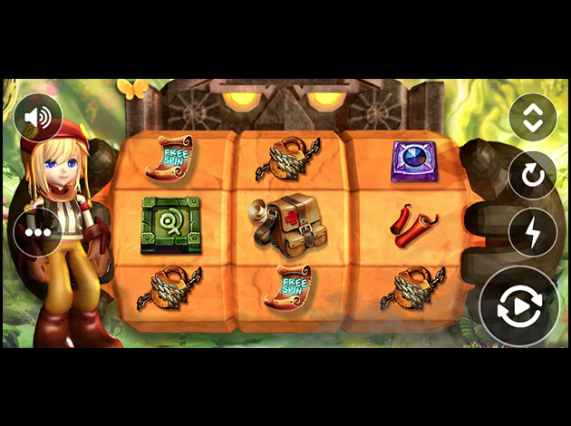 Lost City of Gold mobile slot game screenshot image