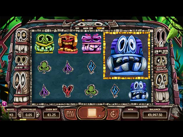 Big Blox mobile slot game screenshot image