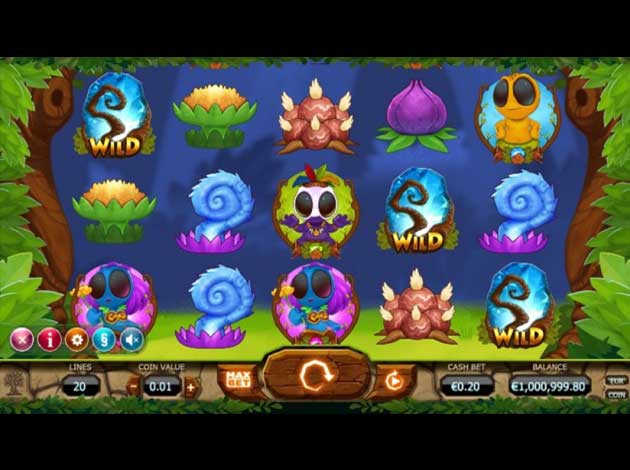 Chibeasties mobile slot game screenshot image
