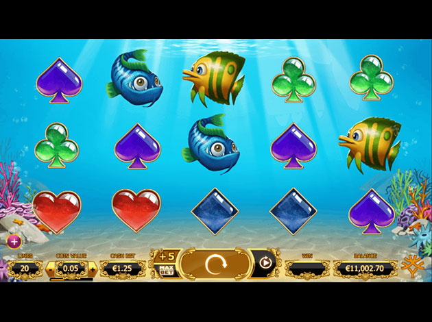  Golden Fish Tank mobile slot game screenshot image