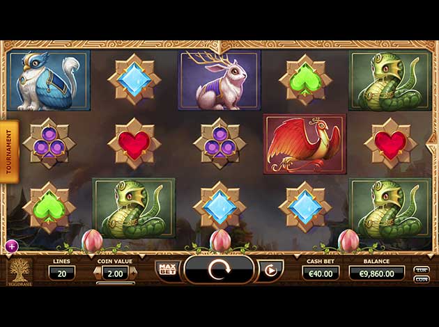  Nirvana mobile slot game screenshot image