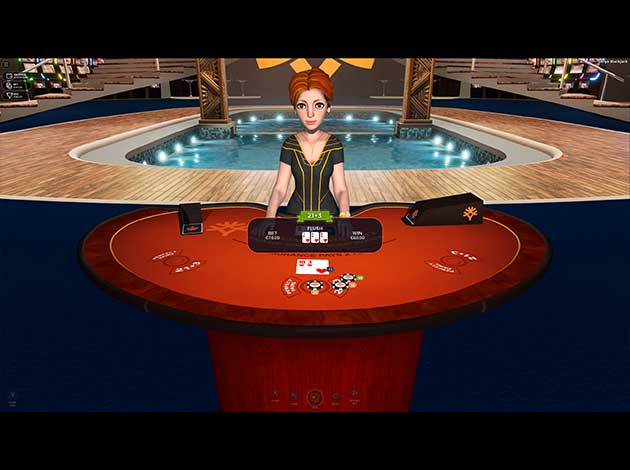  Sonya Blackjack mobile table game screenshot image