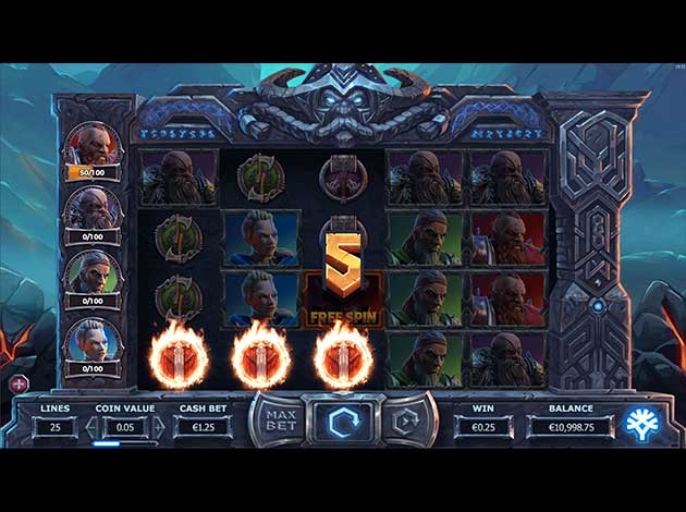  Vikings Go To Hell mobile slot game screenshot image