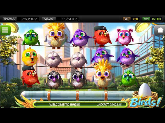 ตัวอย่างเกมสล็อต Birds