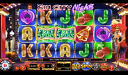 ตัวอย่างเกมสล็อต Sin City Nights