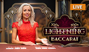 คาสิโนสด Lightning Baccarat  จาก Evolution