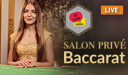เกมสล็อต Salon Priv Baccarat จาก Evolution