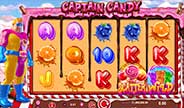 ตัวอย่างเกมสล็อต Captain Candy