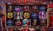 ตัวอย่างเกมสล็อต Circus of Horror