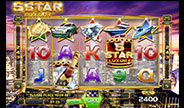 ตัวอย่างเกมสล็อต 5 Star Luxury