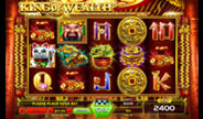 ตัวอย่างเกมสล็อต King of Wealth