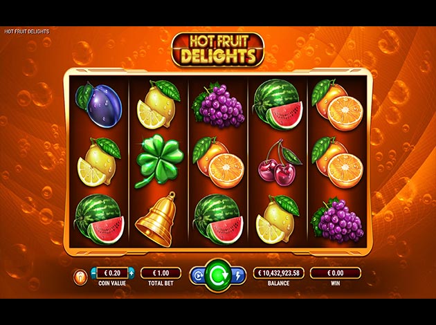 ตัวอย่างเกม Hot Fruit Delights