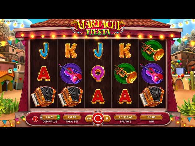 ตัวอย่างเกมสล็อต Mariachi Fiesta