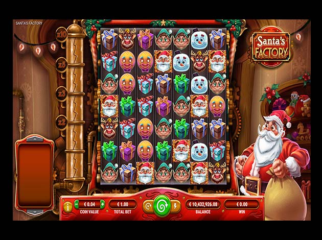 ตัวอย่างเกม Santas Factory