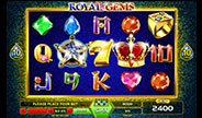 ตัวอย่างเกมสล็อต Royal Gems