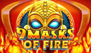 เกมสล็อต 9 Masks of Fire จาก Microgaming