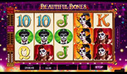 ตัวอย่างเกมสล็อต Beautiful Bones