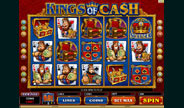 ตัวอย่างเกมสล็อต Kings of Cash