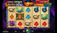 ตัวอย่างเกมสล็อต Absolootly Mad: Mega Moolah