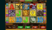 ตัวอย่างเกมสล็อต Mega Moolah