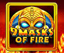 เกมสล็อต 9 Masks of Fire บนมือถือจาก Microgaming