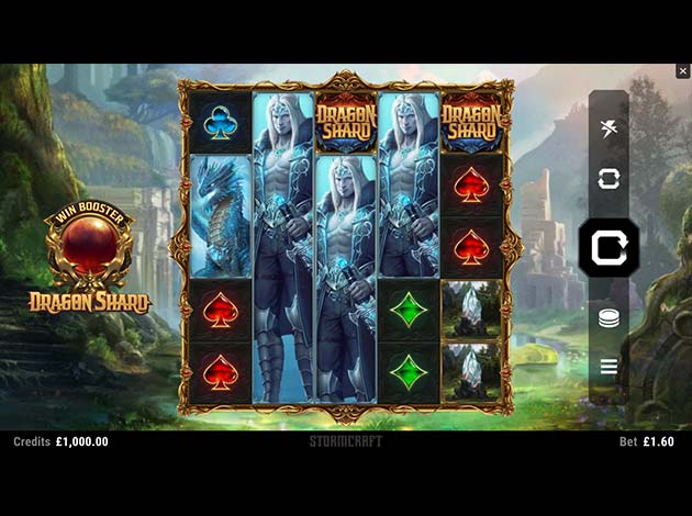 ตัวอย่างเกมสล็อต Dragon Shard