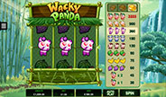 ตัวอย่างเกมสล็อต Wacky Panda