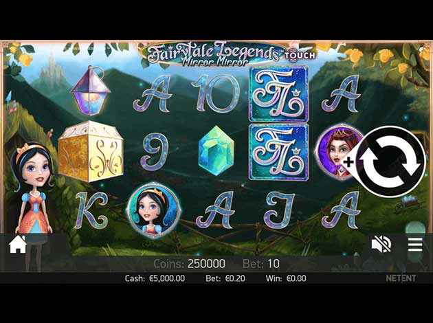 ตัวอย่างเกมสล็อต Fairy Tale Legends Mirror Mirror