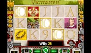 ตัวอย่างเกมสล็อต Victorious