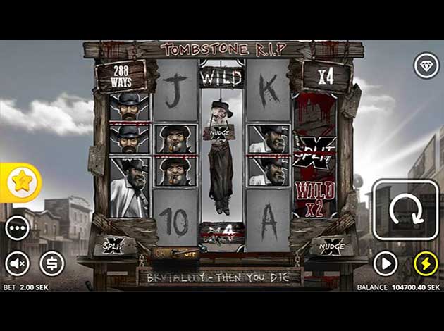 ตัวอย่างเกม Tombstone RIP