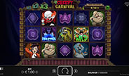 ตัวอย่างเกมสล็อต The Creepy Carnival