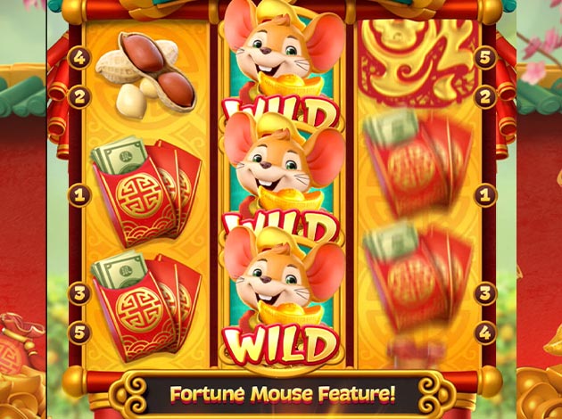 ตัวอย่างเกมสล็อต Fortune Mouse บนมือถือ