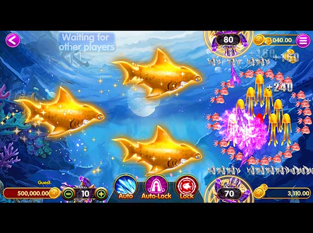 ตัวอย่างเกมยิงปลา Fishing King